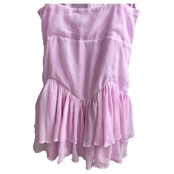 Abercrombie & Fitch Women's Pink Dress sz MP - Picture 5 of 8